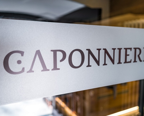 Eingangstür Restaurant Caponniere